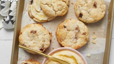 Photo of Delicious Fig and Ginger Scones with Honey Butter: A Must-Try Recipe from Erin French