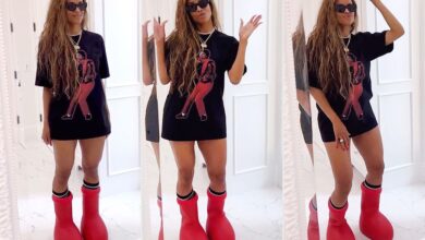 Photo of Ciara Rocks MSCHF’s Viral Big Red Boots: Fans Sound Off