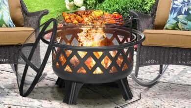 Photo of 12 Easy-to-Set-Up Fire Pits: Unbeatable Deals for Your Outdoor Space