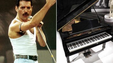 Photo of Rare Freddie Mercury Piano Sells for $2.2 Million in Record-Breaking Auction