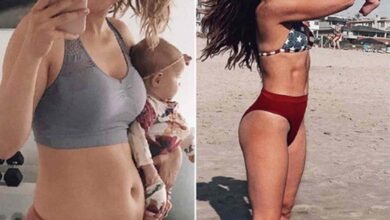 Photo of Katrina Scott’s Inspirational Postpartum Weight Loss Journey: A Candid Discussion