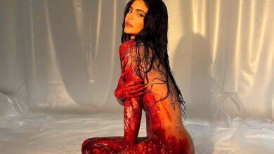 Photo of Kylie Jenner Bares All in Fake Blood for Nightmare on Elm St. Collab – See the Sensational Photos Now!